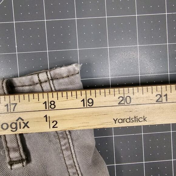 True Religion Pants 38x30 Ricky Distressed Patchwork Big T Grunge Biker Repaired - Picture 13 of 14